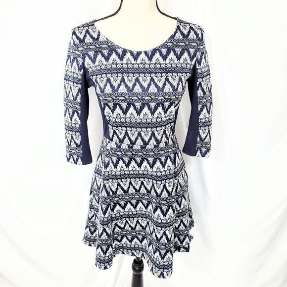 Divided By H&M Aztec Print A Line Dress - Picture 1 of 8